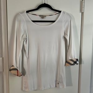 Burberry Brit quarter length tee M